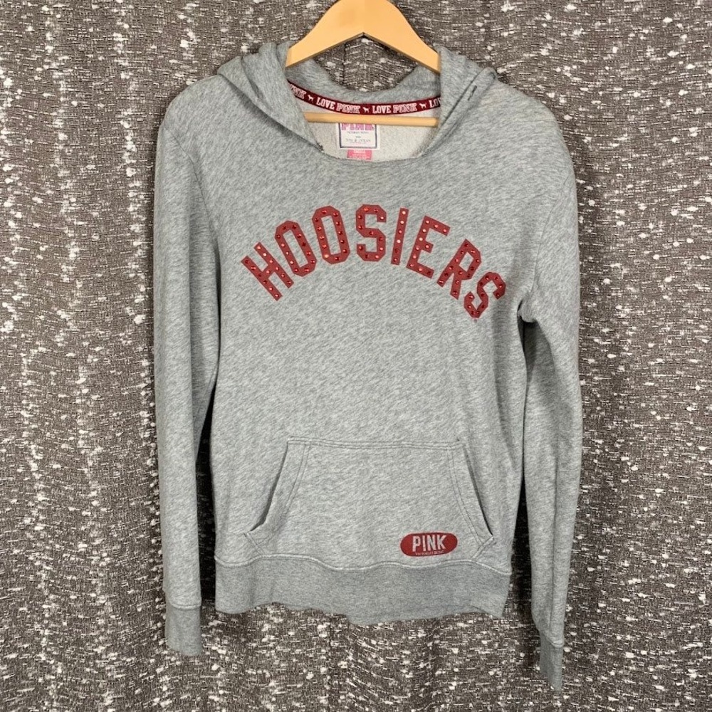 Victoria's Secret PINK Indiana University Hoosiers Hoodie Women's Small